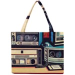 Radios Tech Technology Music Vintage Antique Old Mini Tote Bag