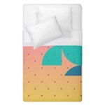 Abstract Geometric Bauhaus Polka Dots Retro Memphis Art Duvet Cover (Single Size)