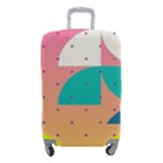 Abstract Geometric Bauhaus Polka Dots Retro Memphis Art Luggage Cover (Small)