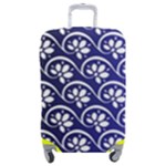 Pattern Floral Flowers Leaves Botanical Luggage Cover (Medium)