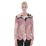 Abstract Boho Bohemian Style Retro Vintage Womens Long Sleeve Shirt