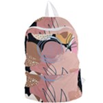 Abstract Boho Bohemian Style Retro Vintage Foldable Lightweight Backpack