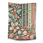 Winter Snow Holidays Medium Tapestry