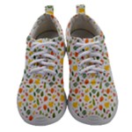 Background Pattern Flowers Leaves Autumn Fall Colorful Leaves Foliage Women Athletic Shoes