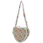 Background Pattern Flowers Design Leaves Autumn Daisy Fall Heart Shoulder Bag