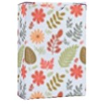 Background Pattern Flowers Design Leaves Autumn Daisy Fall Playing Cards Single Design (Rectangle) with Custom Box