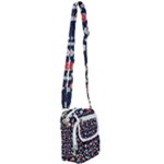 Flowers Pattern Floral Antique Floral Nature Flower Graphic Shoulder Strap Belt Bag