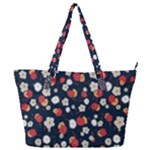 Flowers Pattern Floral Antique Floral Nature Flower Graphic Full Print Shoulder Bag