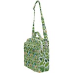 Leaves Tropical Background Pattern Green Botanical Texture Nature Foliage Crossbody Day Bag