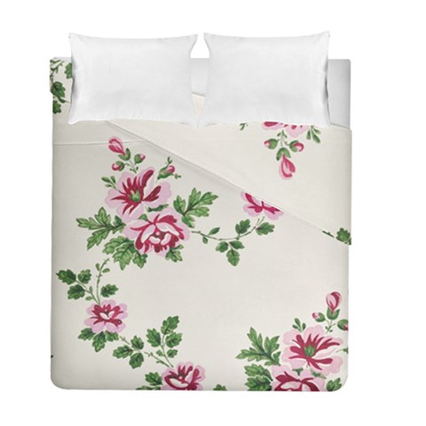 Vintage Flower Art Artwork Blooming Blossom Botanical Botany Nature Floral Pattern Duvet Cover Double Side (Full/ Double Size) from ArtsNow.com