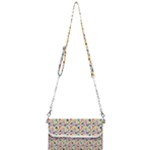 Floral Flowers Leaves Tropical Pattern Mini Crossbody Handbag