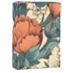 Flowers Pattern Texture Art Colorful Nature Painting Surface Vintage Playing Cards Single Design (Rectangle) with Custom Box
