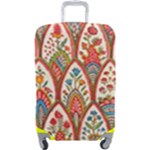 Vintage Pattern Fabric Floral Flowers European Nature Luggage Cover (Large)