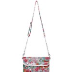 Flower Bloom Blossom Botanical Color Colorful Colour Element Digital Floral Floral Pattern Mini Crossbody Handbag