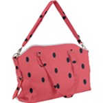 Watermelon Melon Fruit Healthy Food Meal Breakfast Lunch Juice Lemonade Summer Canvas Crossbody Bag