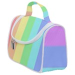 Rainbow Cloud Background Pastel Template Multi Coloured Abstract Satchel Handbag