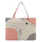 Pattern Line Art Texture Minimalist Design Medium Tote Bag