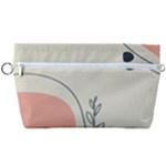 Pattern Line Art Texture Minimalist Design Handbag Organizer