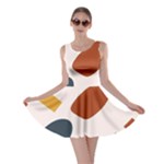Boho Bohemian Style Design Minimalist Aesthetic Pattern Art Shapes Lines Skater Dress