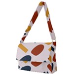 Boho Bohemian Style Design Minimalist Aesthetic Pattern Art Shapes Lines Full Print Messenger Bag (L)