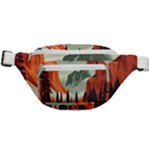 Mountain Travel Canyon Nature Tree Wood Fanny Pack