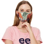 Mountain Travel Canyon Nature Tree Wood Fitted Cloth Face Mask (Adult)