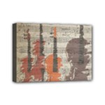 Music Notes Score Song Melody Classic Classical Vintage Violin Viola Cello Bass Mini Canvas 7  x 5  (Stretched)