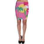 Ocean Watermelon Vibes Summer Surfing Sea Fruits Organic Fresh Beach Nature Bodycon Skirt