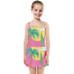 Ocean Watermelon Vibes Summer Surfing Sea Fruits Organic Fresh Beach Nature Kids  Summer Sun Dress