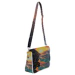 Pretty Art Nice Shoulder Bag with Back Zipper