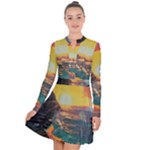 Pretty Art Nice Long Sleeve Panel Dress