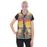 Pretty Art Nice Women s Button Up Vest