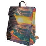 Pretty Art Nice Flap Top Backpack