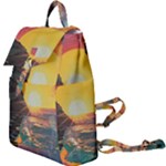 Pretty Art Nice Buckle Everyday Backpack