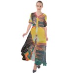 Pretty Art Nice Waist Tie Boho Maxi Dress