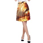 Wave Art Mood Water Sea Beach A-Line Skirt