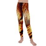 Wave Art Mood Water Sea Beach Kids  Lightweight Velour Leggings