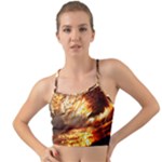 Wave Art Mood Water Sea Beach Mini Tank Bikini Top