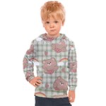 Bear Cartoon Pattern Strawberry Rainbow Nature Animal Cute Design Kids  Hooded Pullover