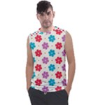 Abstract Art Pattern Colorful Artistic Flower Nature Spring Men s Regular Tank Top