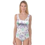 Fish Lilies Sea Aquatic Flowers Algae Bubble Animal Wildlife Nature Ocean Princess Tank Leotard 