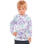 Fish Lilies Sea Aquatic Flowers Algae Bubble Animal Wildlife Nature Ocean Kids  Hooded Pullover