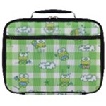 Frog Cartoon Pattern Cloud Animal Cute Seamless Full Print Lunch Bag