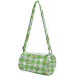 Frog Cartoon Pattern Cloud Animal Cute Seamless Mini Cylinder Bag