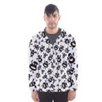 Bacteria Virus Monster Pattern Men s Hooded Windbreaker