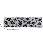 Bacteria Virus Monster Pattern Roll Up Canvas Pencil Holder (L)