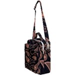 Background Beautiful Decorative Wallpaper Decor Backdrop Digital Graphic Design Trends Unique Style Crossbody Day Bag