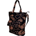 Background Beautiful Decorative Wallpaper Decor Backdrop Digital Graphic Design Trends Unique Style Shoulder Tote Bag