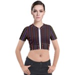 Beautiful Digital Graphic Unique Style Standout Graphic Short Sleeve Cropped Jacket