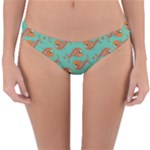 Cute Fish Underwater Sea Ocean Nature Aquarium Goldfish Marine Water Reversible Hipster Bikini Bottoms